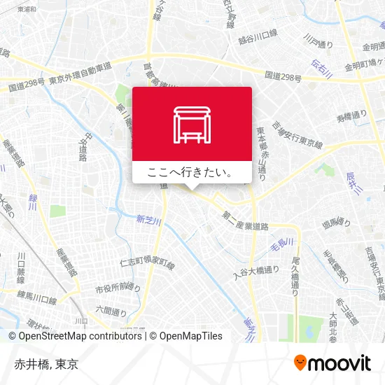 赤井橋地図