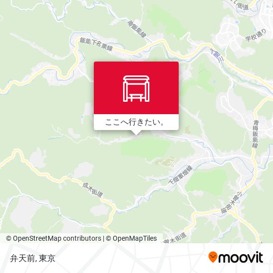 弁天前地図