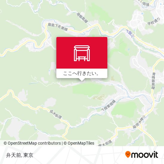 弁天前地図