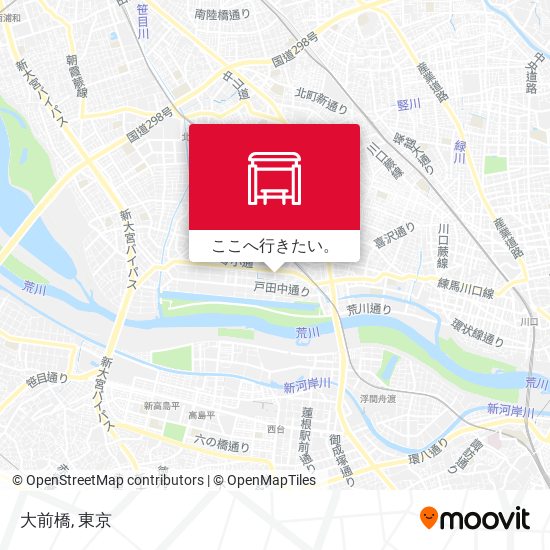 大前橋地図