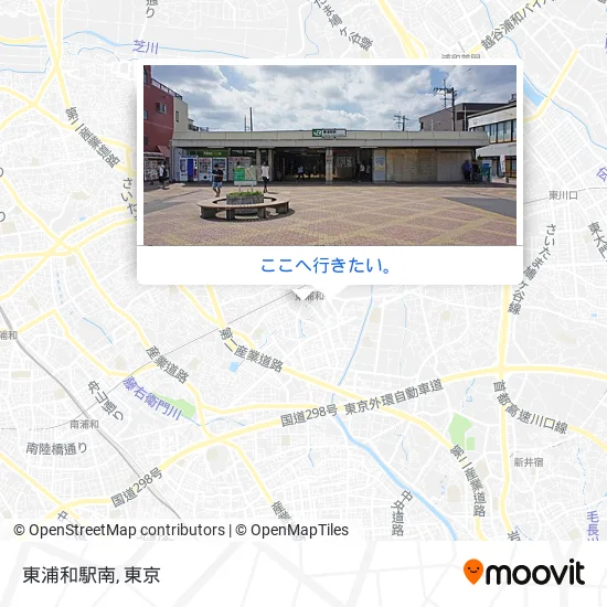 東浦和駅南地図