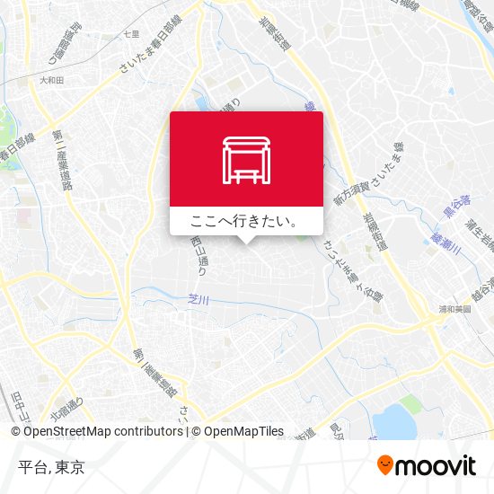 平台地図