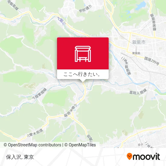 保入沢地図