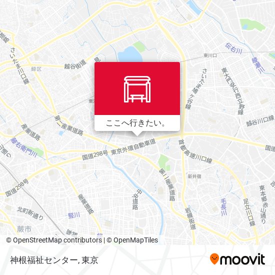 神根福祉センター地図