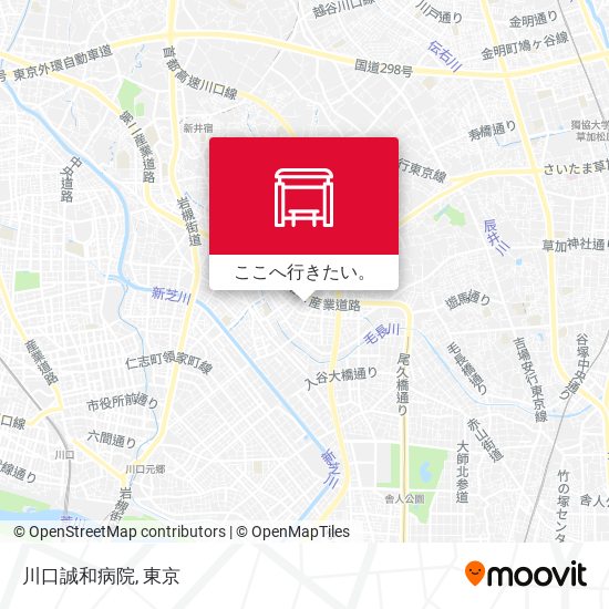 川口誠和病院地図
