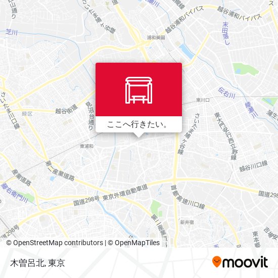 木曽呂北地図