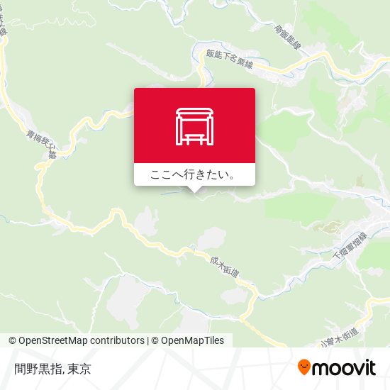 間野黒指地図