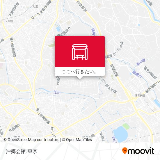 沖郷会館地図