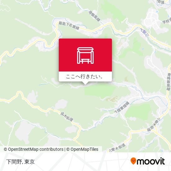 下間野地図