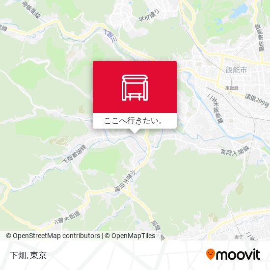 下畑地図