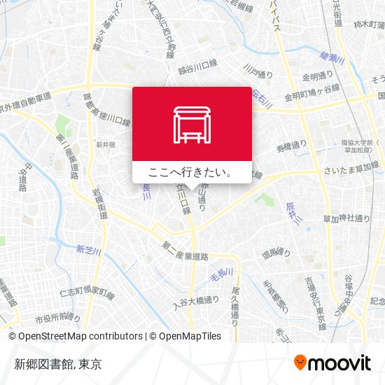 新郷図書館地図
