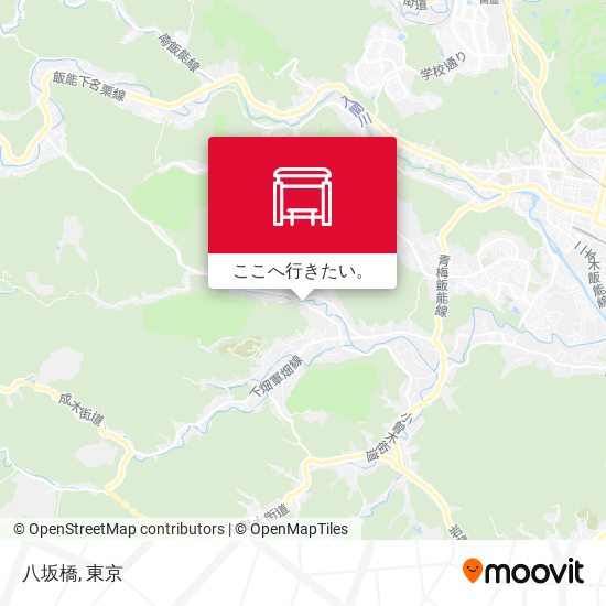 八坂橋地図