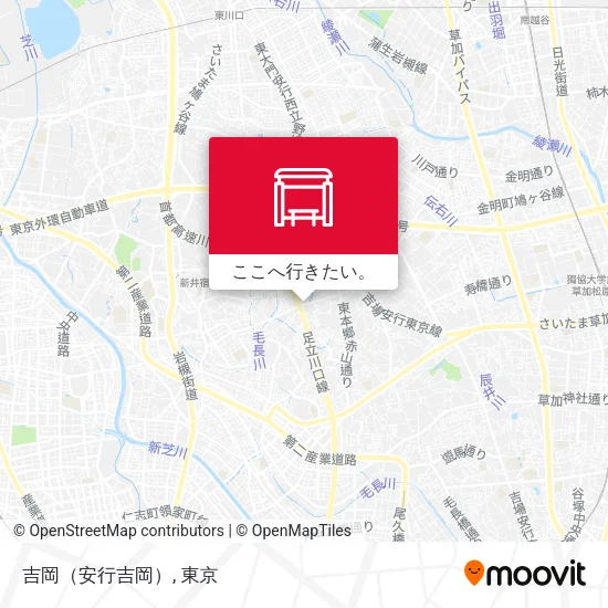 吉岡（安行吉岡）地図