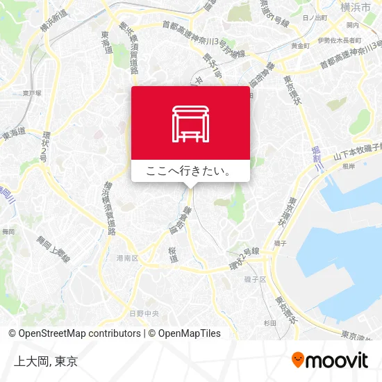 上大岡地図