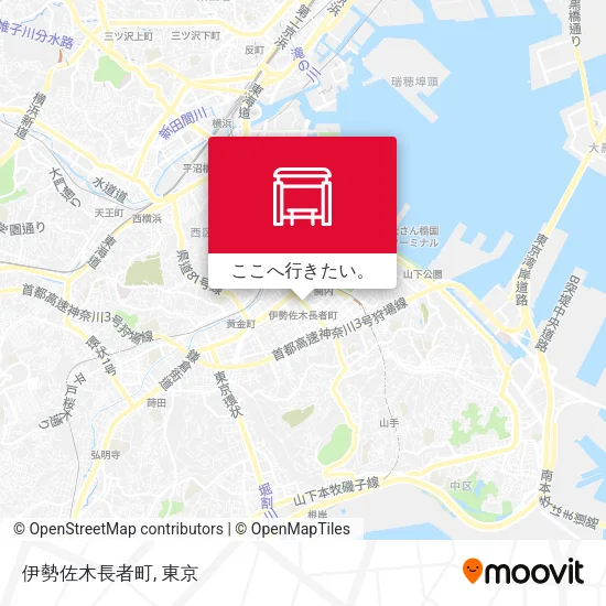 伊勢佐木長者町地図