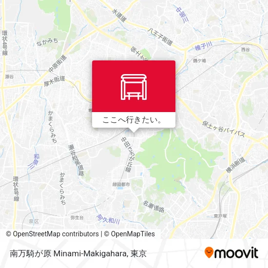 南万騎が原 Minami-Makigahara地図