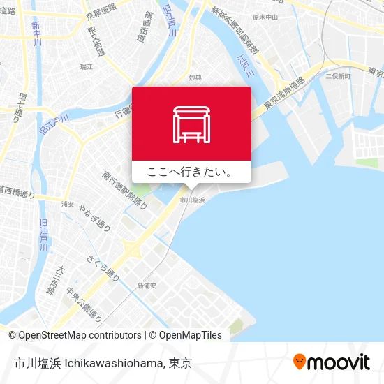 市川塩浜 Ichikawashiohama地図