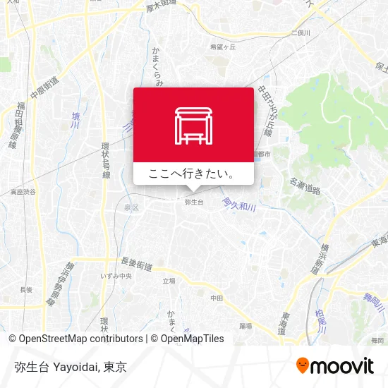 弥生台 Yayoidai地図