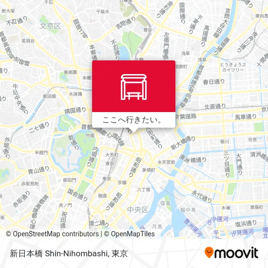 新日本橋 Shin-Nihombashi地図