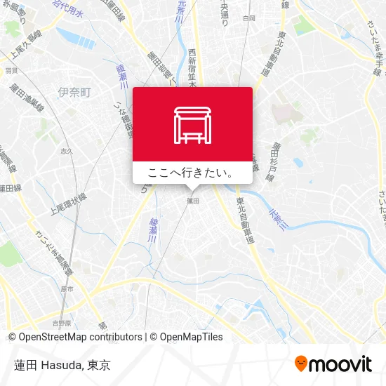 蓮田 Hasuda地図