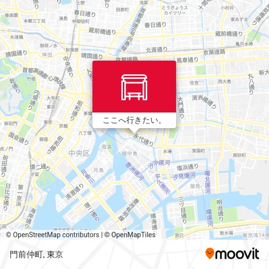 門前仲町地図
