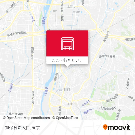 旭保育園入口地図