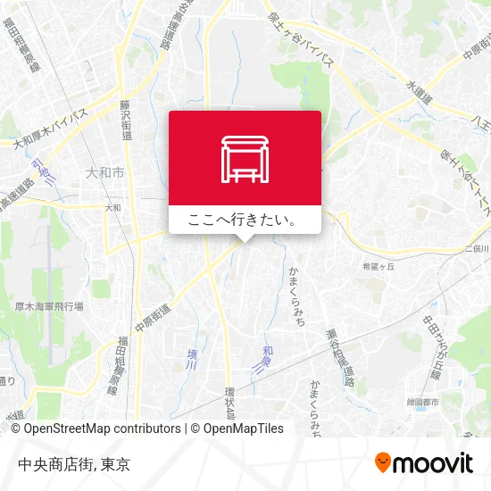 中央商店街地図