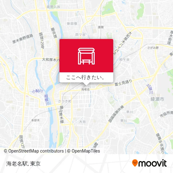 海老名駅地図