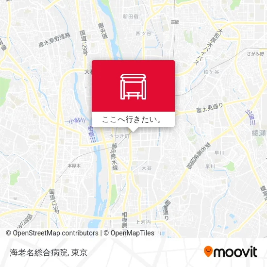 海老名総合病院地図