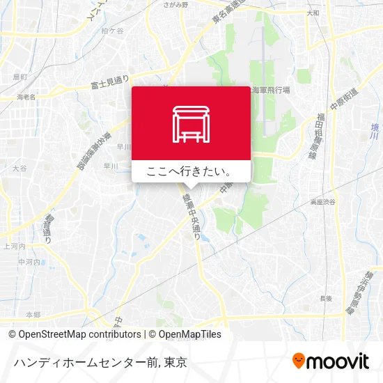 ハンディホームセンター前地図