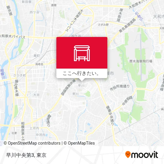 早川中央第3地図