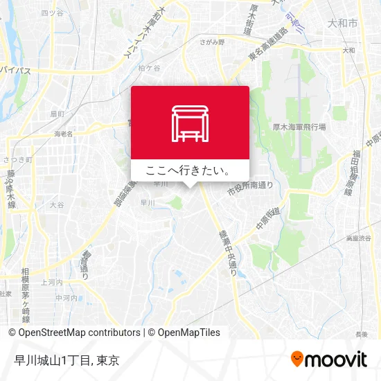 早川城山1丁目地図