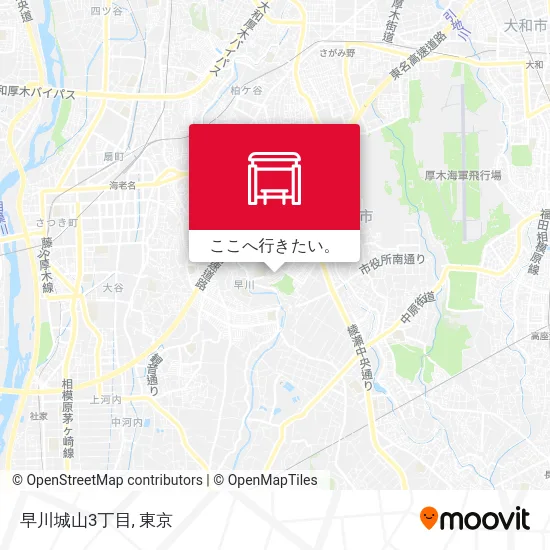 早川城山3丁目地図