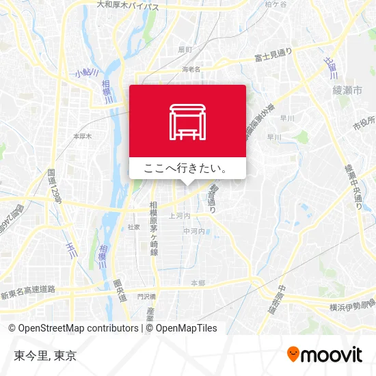 東今里地図
