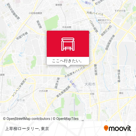 上草柳ロータリー地図