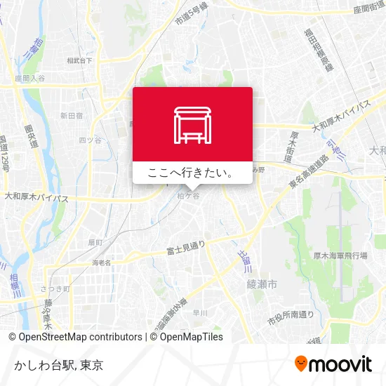 かしわ台駅地図