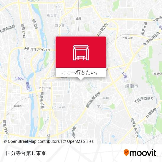 国分寺台第1地図