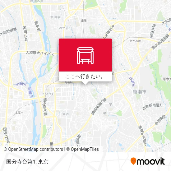 国分寺台第1地図