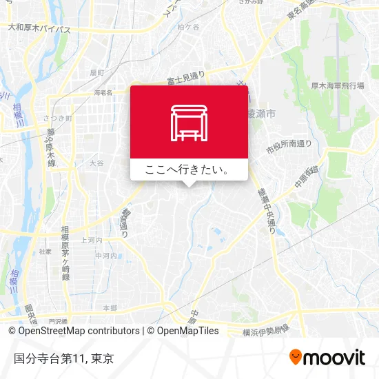 国分寺台第11地図