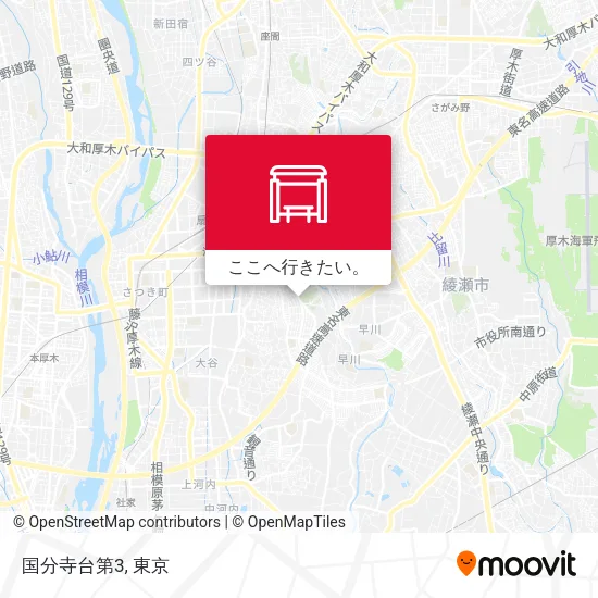 国分寺台第3地図