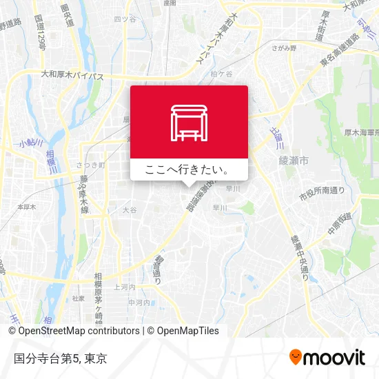 国分寺台第5地図