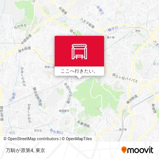 万騎が原第4地図