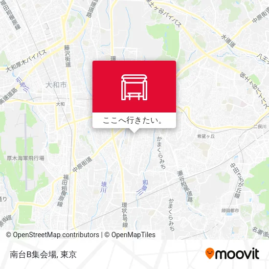 南台B集会場地図