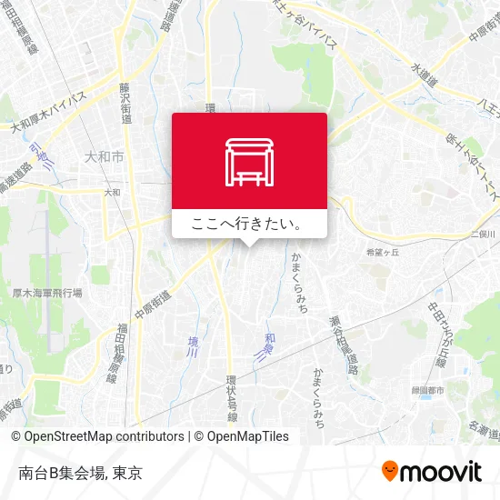 南台B集会場地図