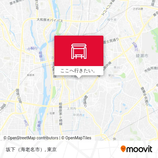 坂下（海老名市）地図