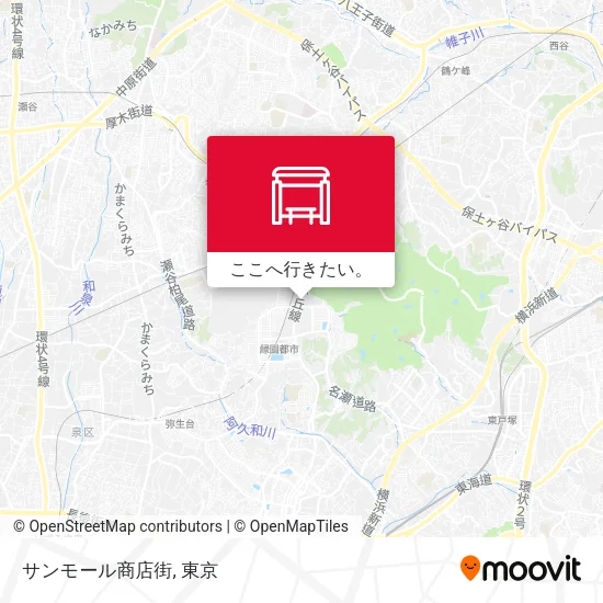 サンモール商店街地図