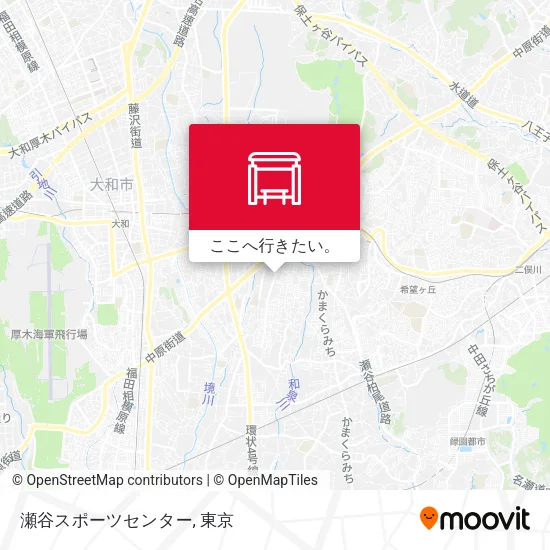 瀬谷スポーツセンター地図