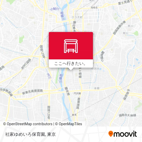 社家ゆめいろ保育園地図