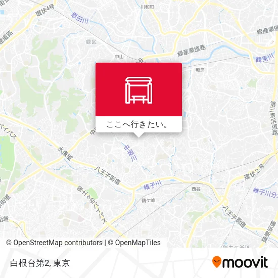 白根台第2地図