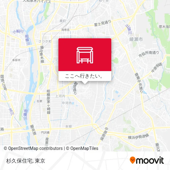 杉久保住宅地図